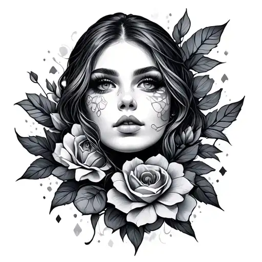 Fancy tattoo design idea