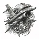F16 tattoo design idea
