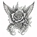 Yeat 2093 tattoo design idea