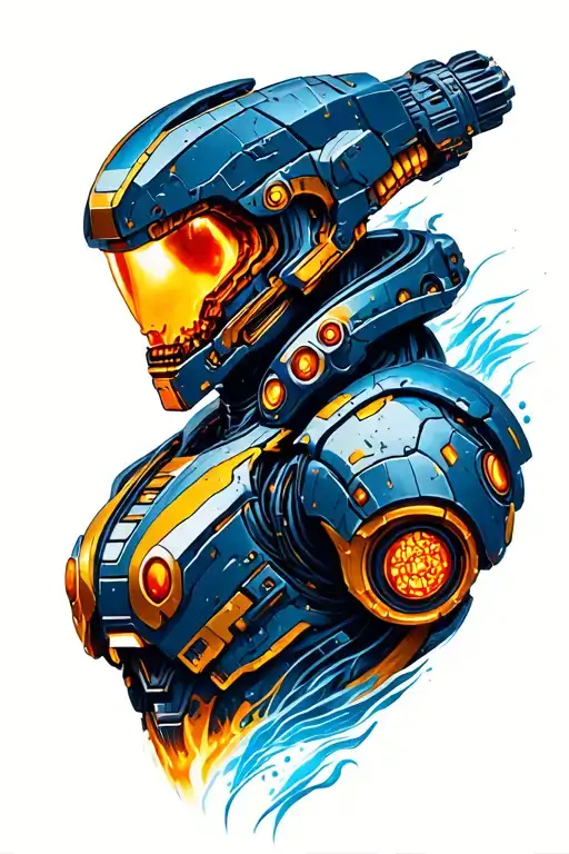 pacific rim gipsy danger tattoo design idea