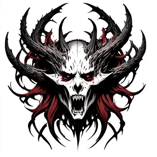 Belial tattoo design idea