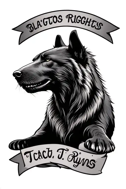 animal rights activist  tattoo design idea