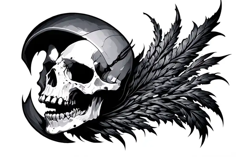 Cyber Sigilism tattoo design idea