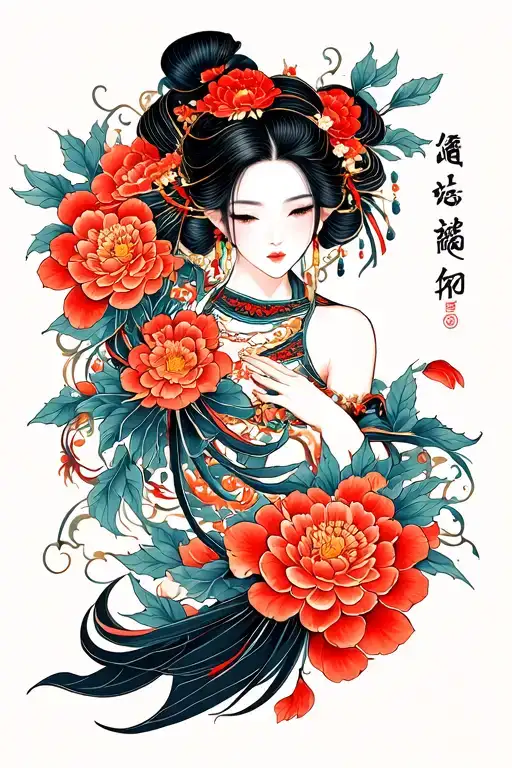 Anima tattoo design idea