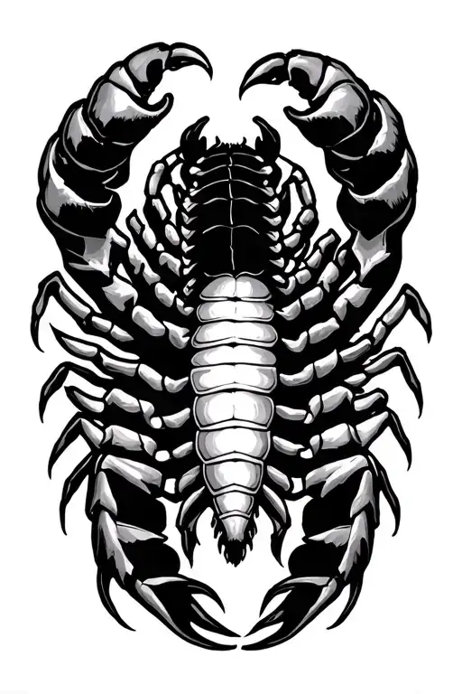 scorpio tattoo design idea