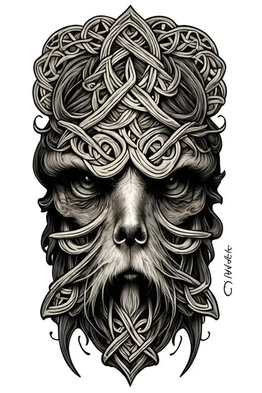Celtic  tattoo design idea