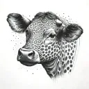 Moo Bear tattoo design idea