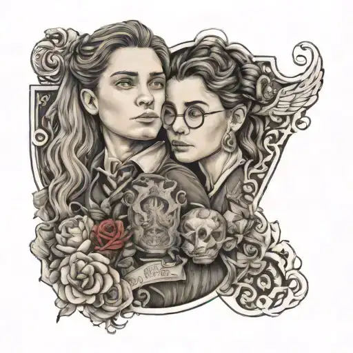 Juliana, Gemini, kind, 31 years old, Harry Potter fan, I live in Brazil. tattoo design idea