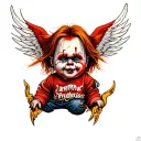 Chucky tattoo design idea