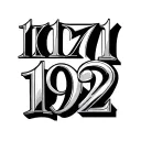 1971 and 1972 roman numerals tattoo design idea