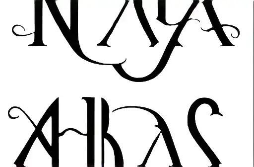 "Naya
Abbas" tattoo design idea