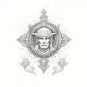 saint christopher tattoo design idea