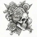 vi from arcane tattoo tattoo design idea