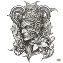 vi from arcane tattoo tattoo design idea