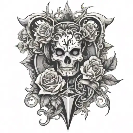 vi from arcane tattoo tattoo design idea