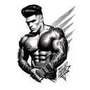 cody rhodes tattoo design idea