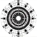 Circle of fifths tattoo design idea