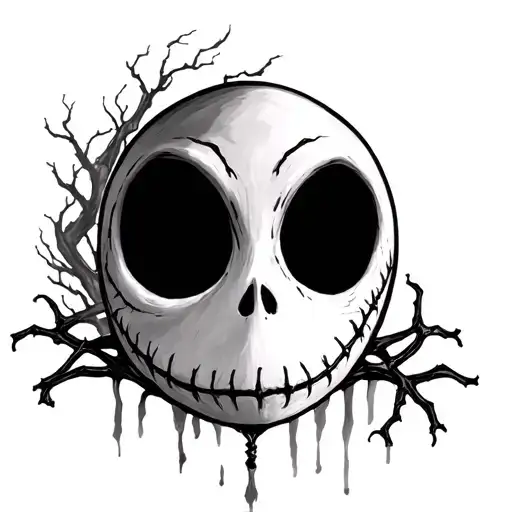 Nightmare Before Christmas tattoo design idea