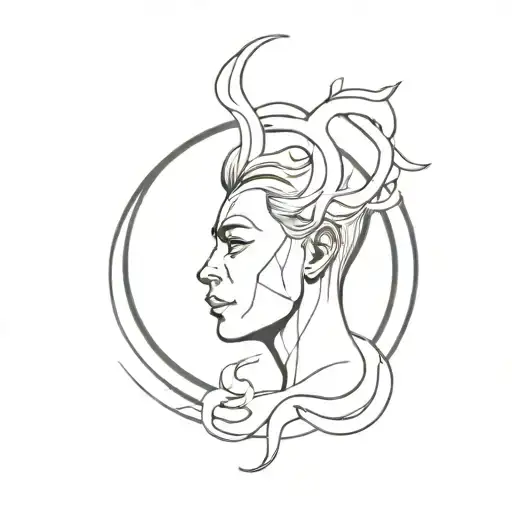 fading youth tattoo design idea