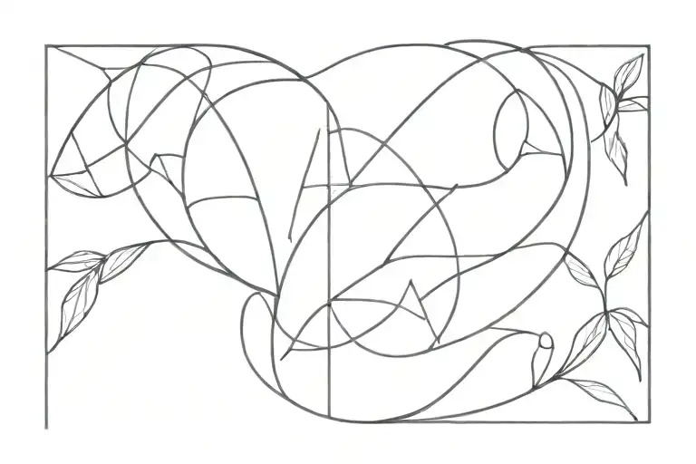 imperfectly perfect tattoo design idea