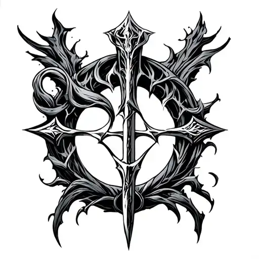 Sin Of Wrath Meliodas Símbolo Tattoo design tattoo design idea