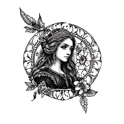 So I have an idea and tattoo anna it should be Russian in black very subtly classic and statement tattoo design idea