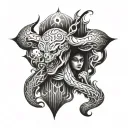 full mob tattoo design idea