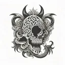 full mob tattoo design idea