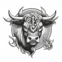 Cattle Brand tattoo design idea