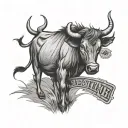 Cattle Brand tattoo design idea