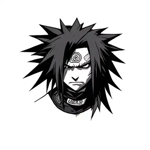 Madara Uchiha tattoo design idea