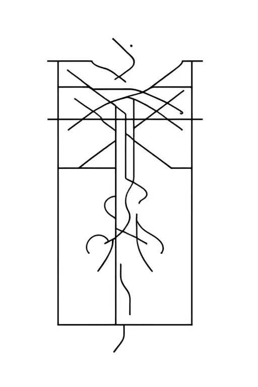 Graphic designer inspired tattoo featuring tattoo design idea