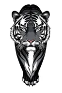 Tiger tattoo design idea