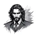 Constantine tattoo design idea