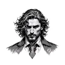 Constantine tattoo design idea