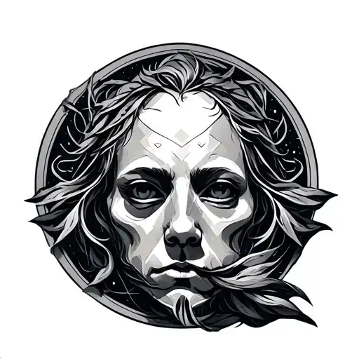 Euclid Sleep Token tattoo design idea