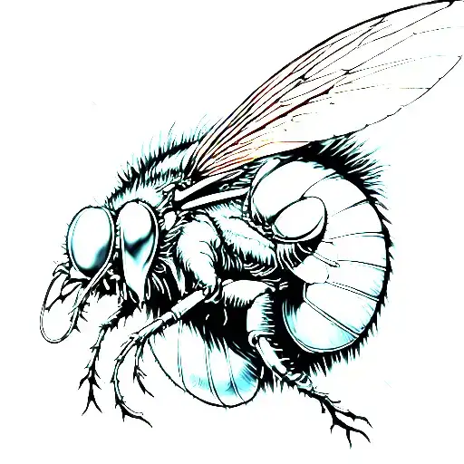 If you are afraid of the vacuum then flies higher tattoo design idea