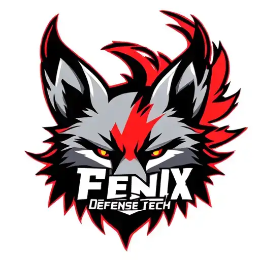 "Fenix Defense Tech" "Fenix Defense Tech" Military War Style Fox Head with Phoenix Body with strength logo tattoo design idea