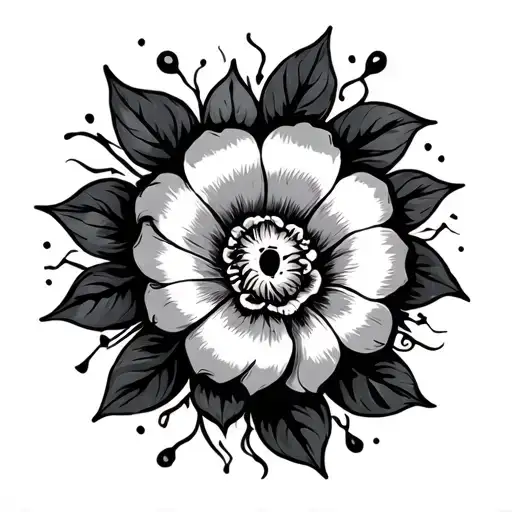 Nipple tattoo design idea