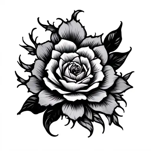 pinstripe tattoo design idea