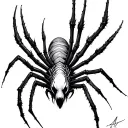 Arachne tattoo design idea