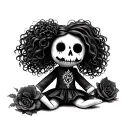 Voodoo Doll tattoo design idea