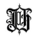 "J C H" three letters intertwined tattoo design idea