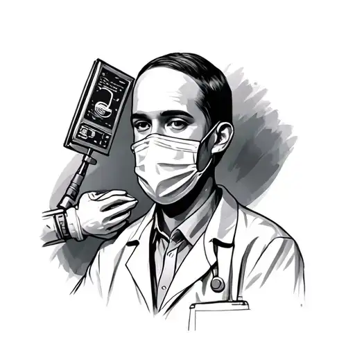 orthopaedic surgeon operating tattoo design idea