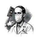 orthopaedic surgeon operating tattoo design idea