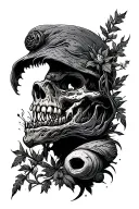 Outer wilds tattoo design idea