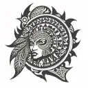 African full sleeve tribal tattoo  tattoo design idea