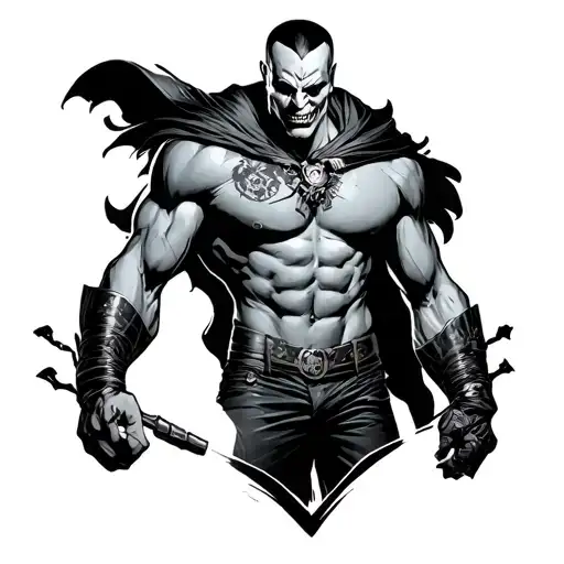 marvel sandman tattoo design idea