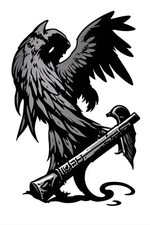 duty honor tattoo design idea