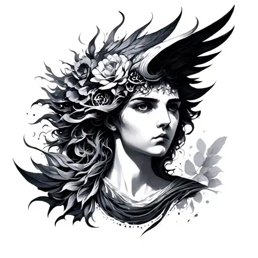 Helios tattoo design idea